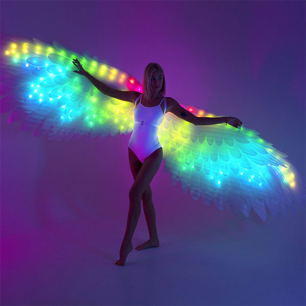 LED Light Up Angel Wings