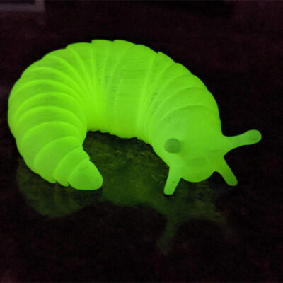 Glow in the Dark Articulated Slug