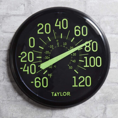 Glow in The Dark Dial Thermometer