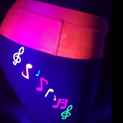Music Notes Glow-in-the-Dark Stickers