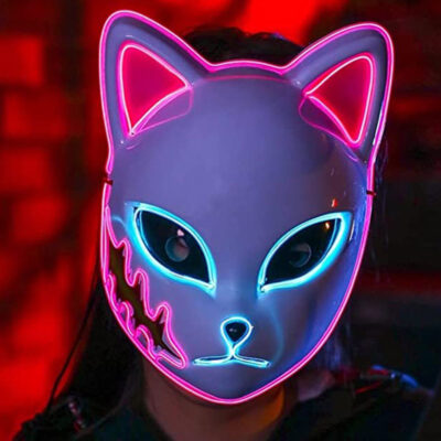 Demon Slayer LED Mask