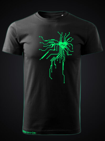 Biomachine Print Glow In the Dark T-Shirt