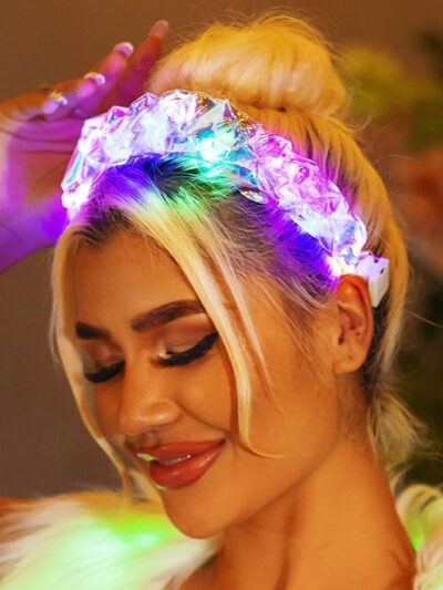 LED Glow Laser Headband